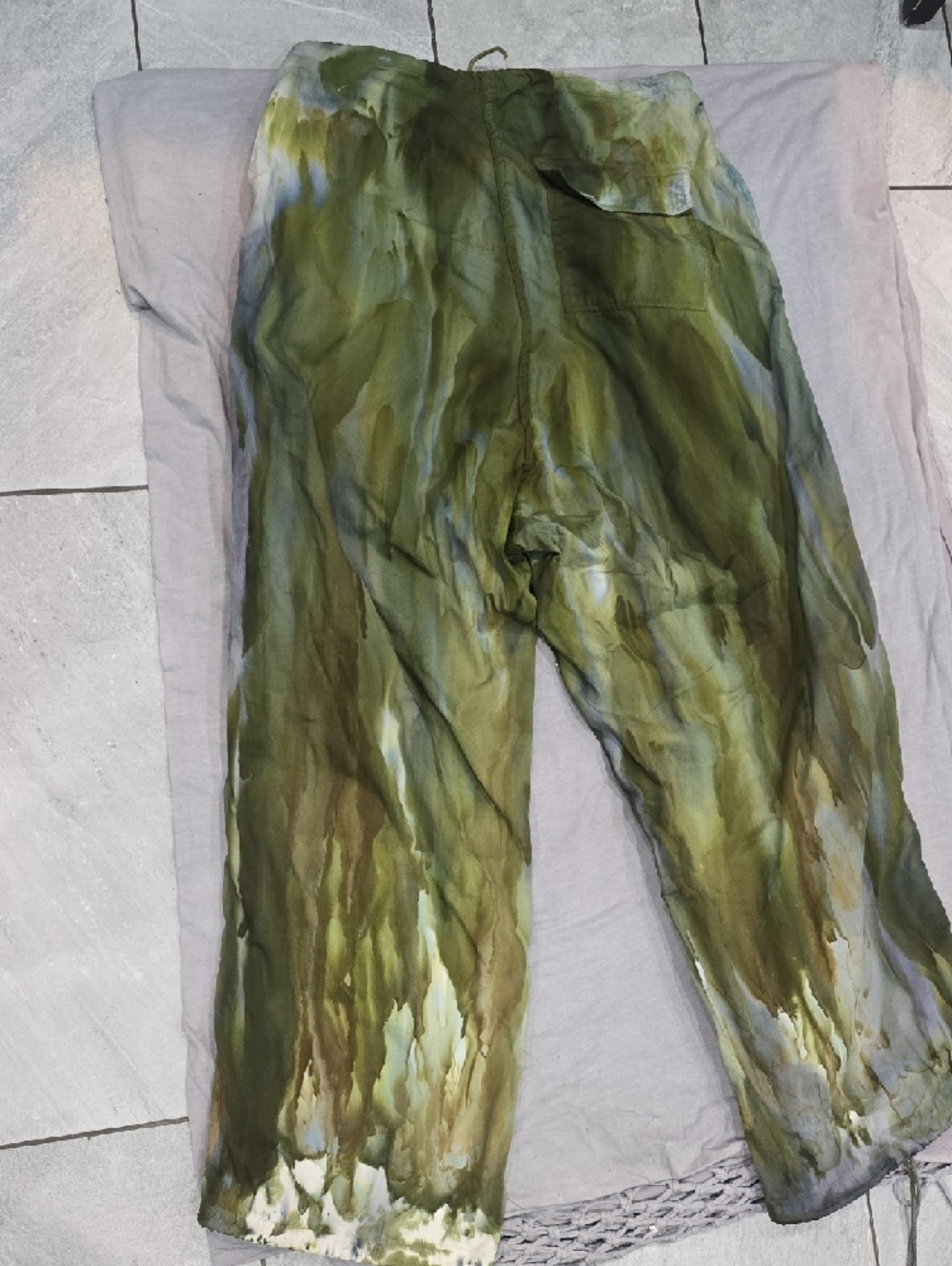 Free People Riverside Tool & Dye Wind Pants
(missing string From One Foot) - Picture 6 of 7